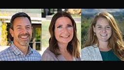 image of Ben Clarke, Jessica Turtura, and Gena Nelson