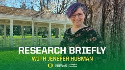 Research Briefly cover with Jenefer Husman, PhD 